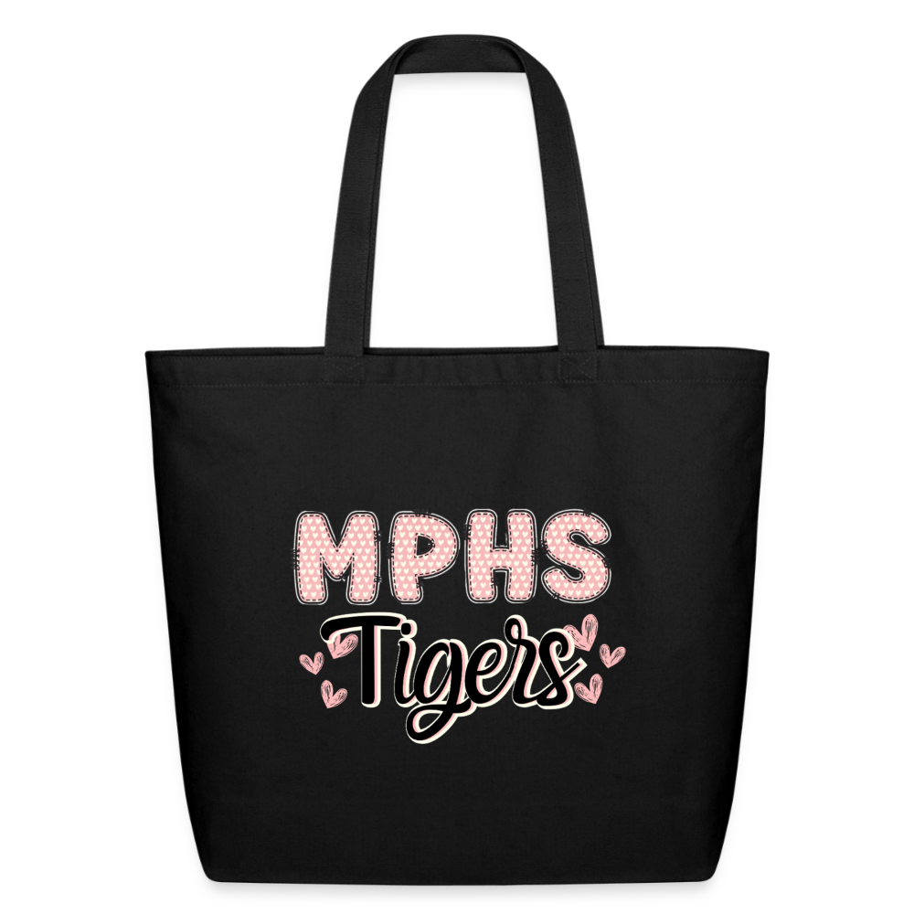MPHS Fueling the Grr in our Tigers! Eco-Friendly Cotton Tote - black
