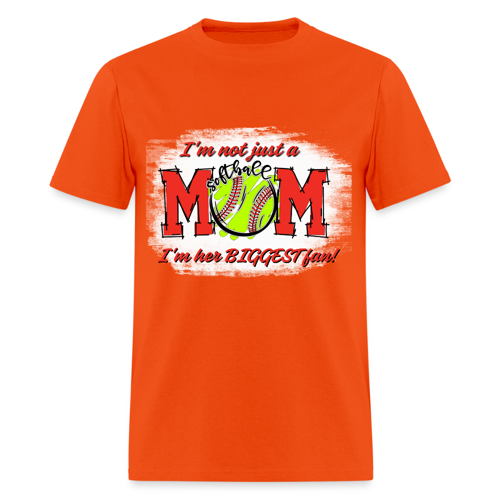 Mom Biggest Fan Classic T-Shirt - orange