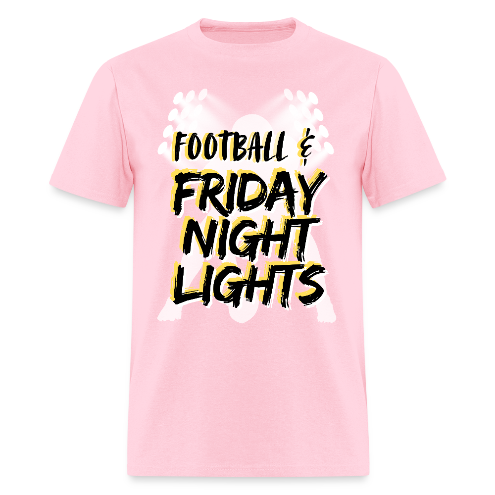 Football & Friday Night Lights T-Shirt | GILDAN 5000 - pink
