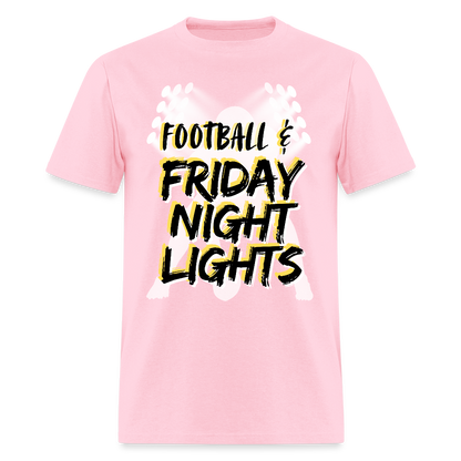 Football & Friday Night Lights T-Shirt | GILDAN 5000 - pink