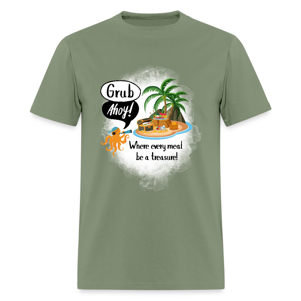 Grub Ahoy! Classic T-Shirt - military green