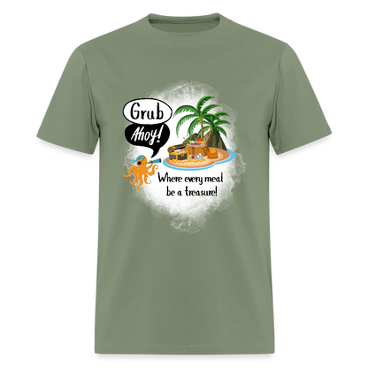 Grub Ahoy! Classic T-Shirt - military green