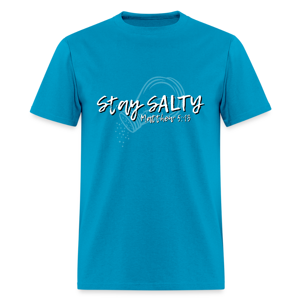 Stay Salty T Shirt - turquoise