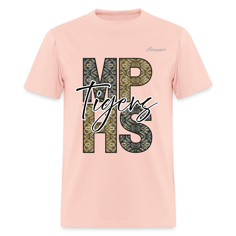 MPHS Tribal Block Unisex Classic T-Shirt - blush pink 