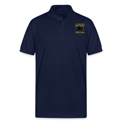 MPISD  Child Nutrition Gildan Unisex 50/50 Jersey Polo - navy