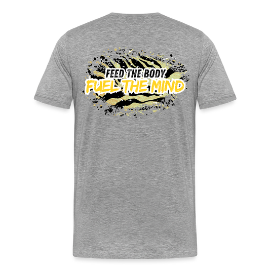 Child Nutrition Logo & Motto Premium T-Shirt - heather gray