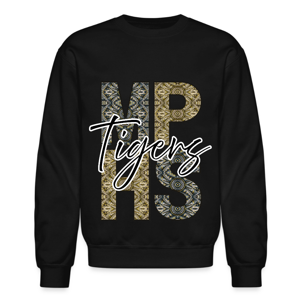 MPHS Tigers Tribal Crewneck Sweatshirt - black