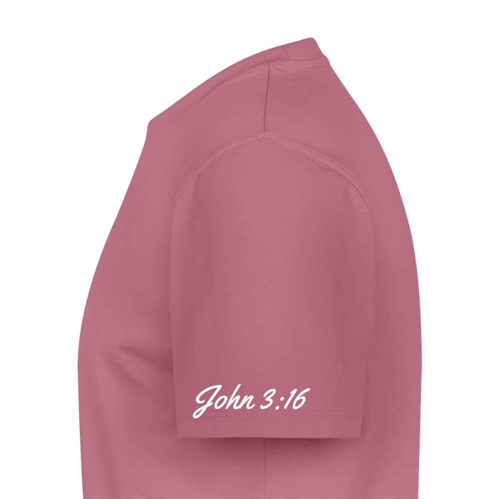Jesus Gave His Life for Me and You! Premium Adult T-Shirt - mauve