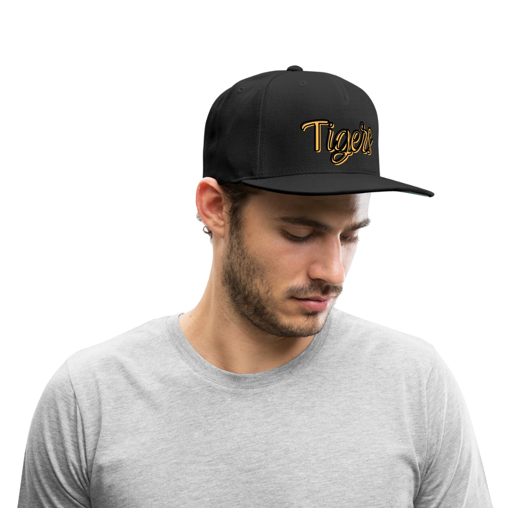 Tigers Snapback Baseball Cap - black