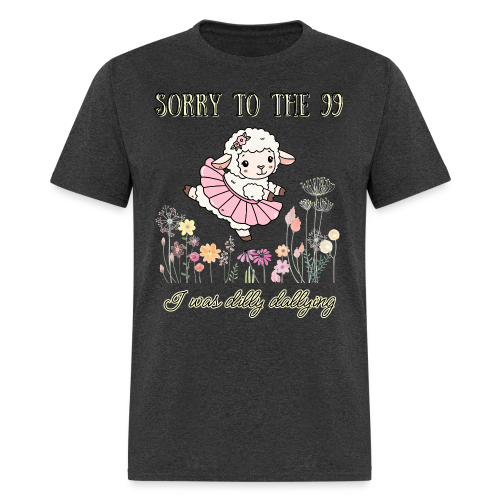 Sorry to the 99 T-Shirt | GILDAN 5000 - heather black