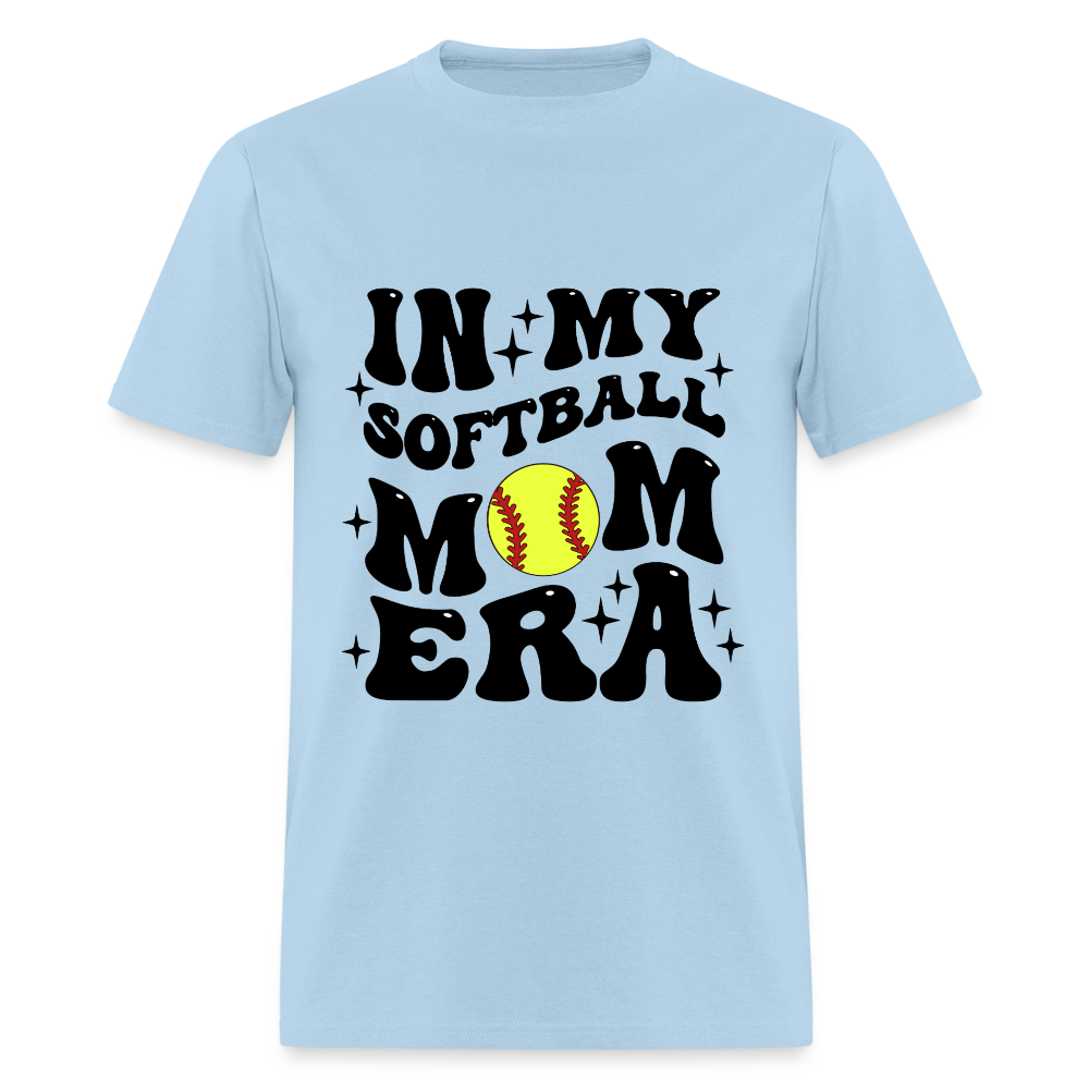 Softball Mom Era Classic T-Shirt - powder blue