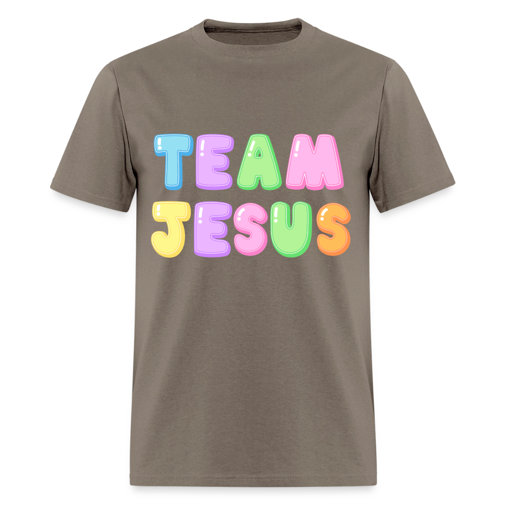 Team Jesus T-Shirt | GILDAN 5000 - safari