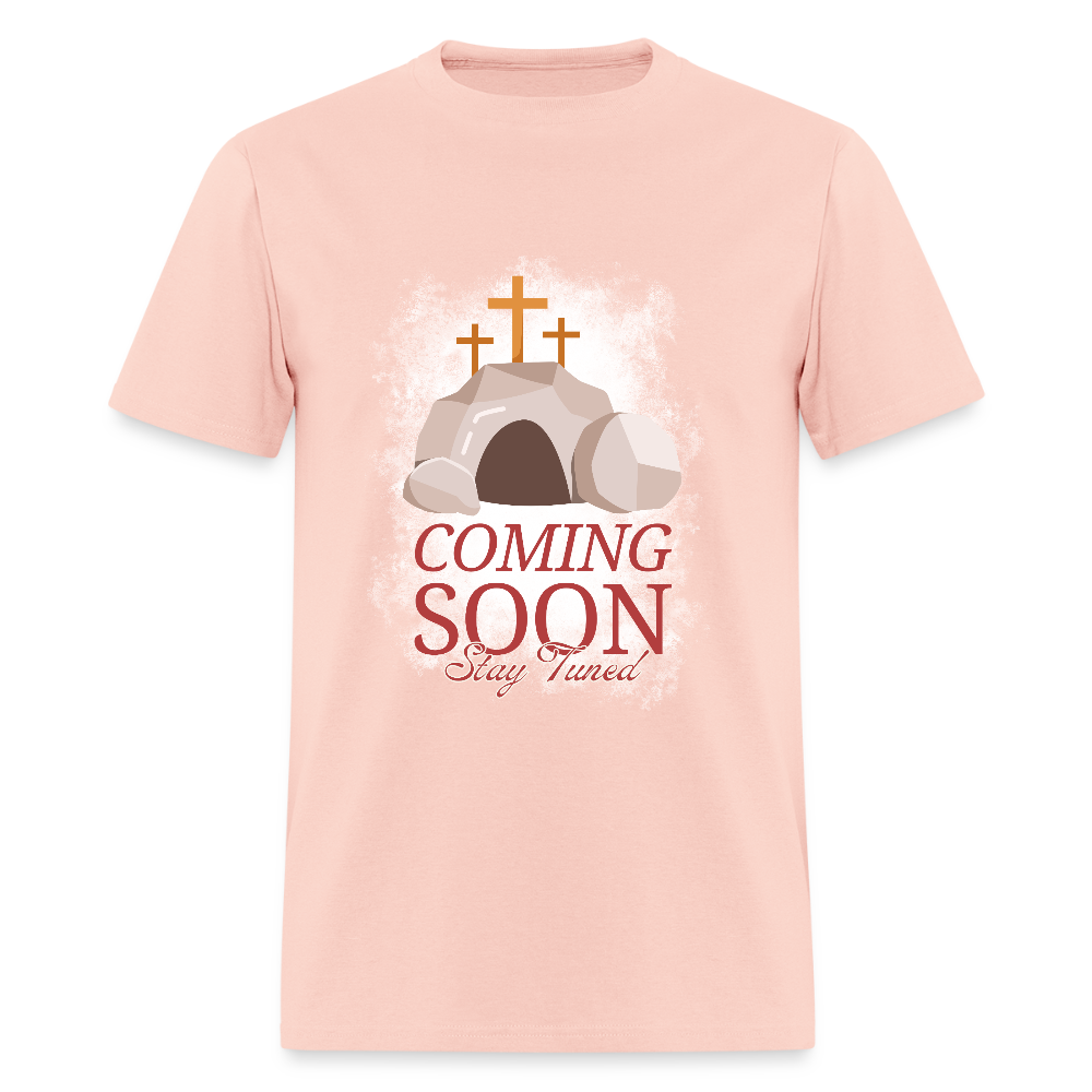 Coming Soon, Stay Tuned Classic T-Shirt - blush pink 