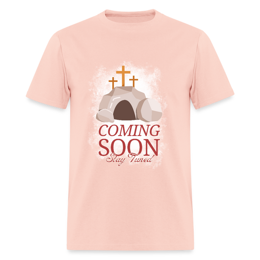 Coming Soon, Stay Tuned Classic T-Shirt - blush pink 