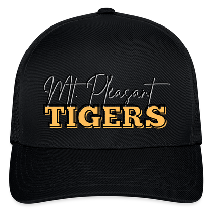 MP Tigers Flexfit Fitted Baseball Cap - black