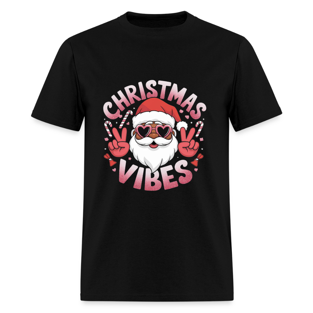 Christmas Vibes Unisex Classic T-Shirt - black