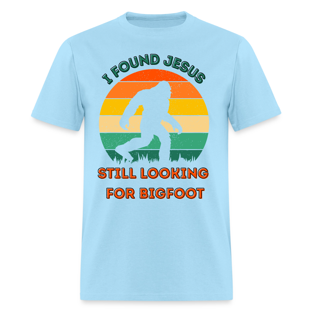 I Found Jesus T-Shirt | GILDAN 5000 - powder blue