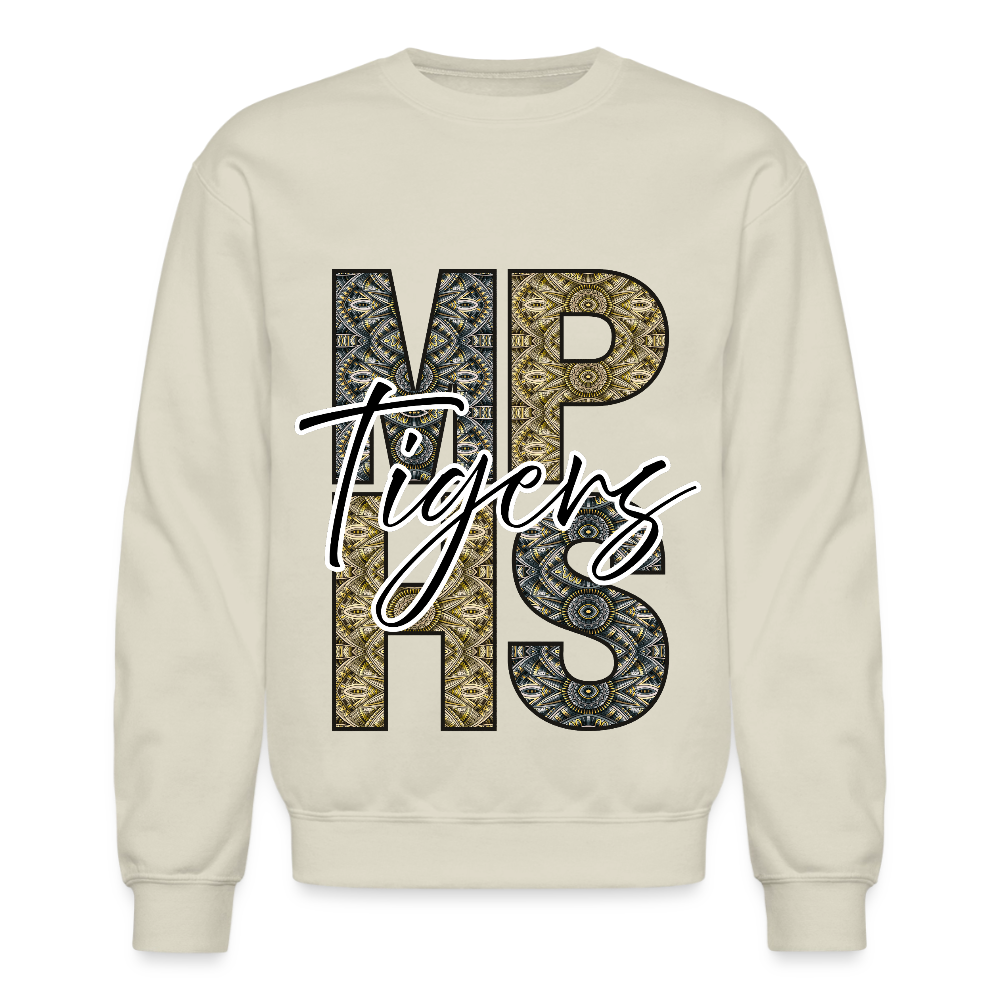 MPHS Tigers Tribal Crewneck Sweatshirt - Sand