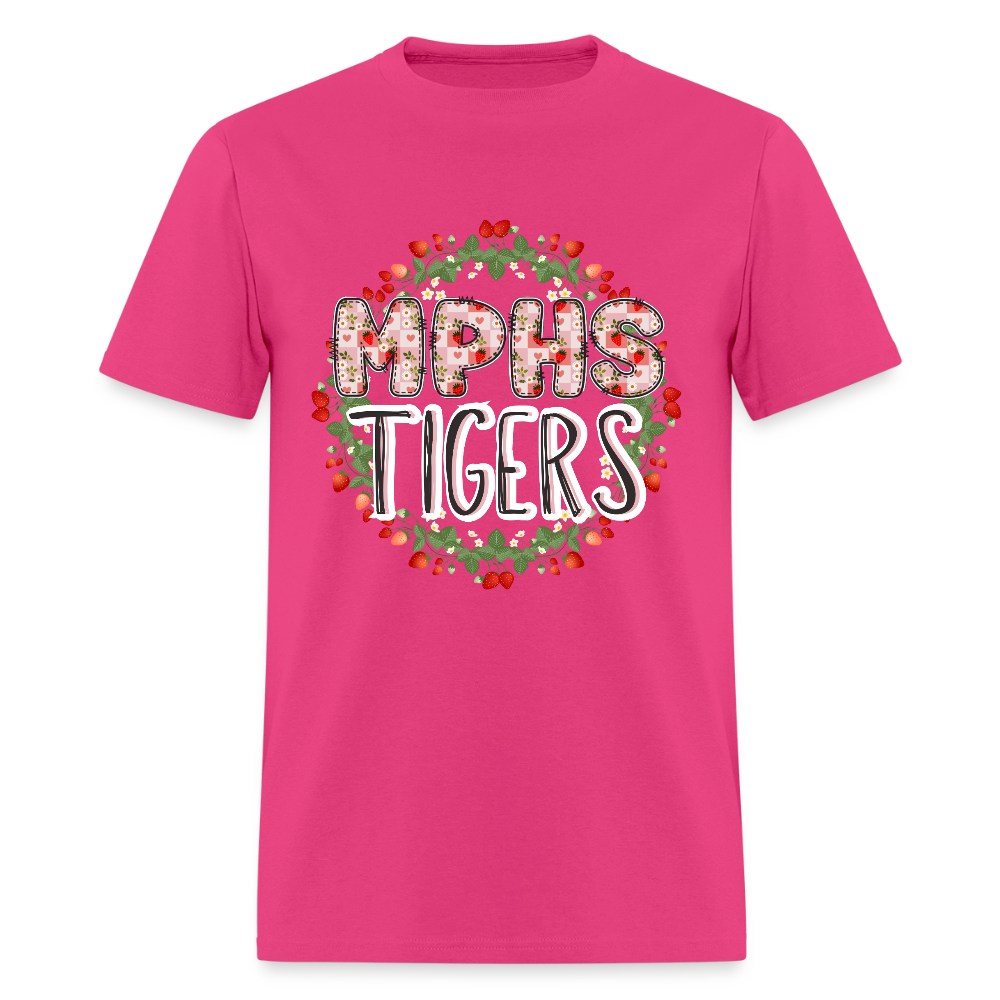MPHS Berry Special Care in Feeding Our Tigers T-Shirt | GILDAN 5000 - fuchsia