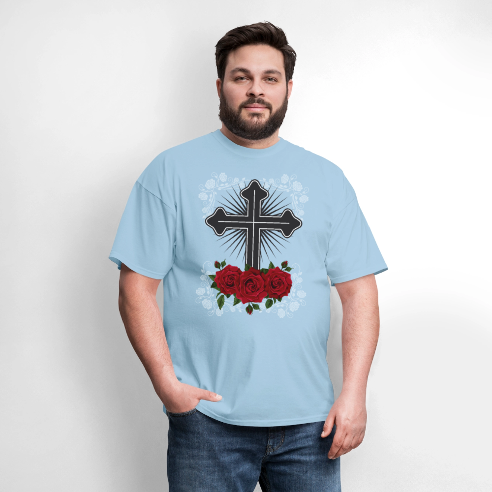 John 3:16 Classic T-Shirt - powder blue