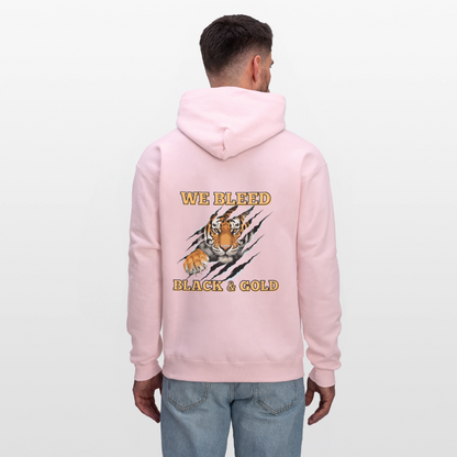 MP Tigers Bleed Black & Gold Men's Hoodie - pale pink