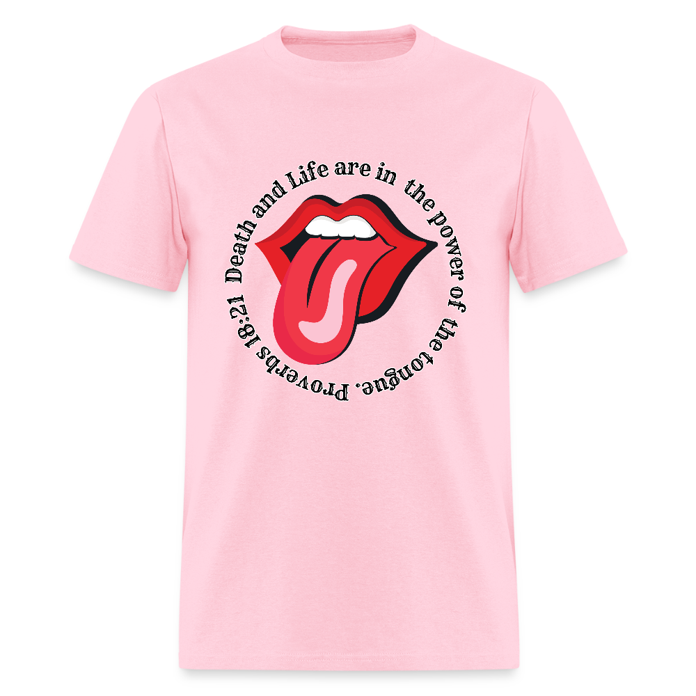 Power in the Tongue T-Shirt - pink