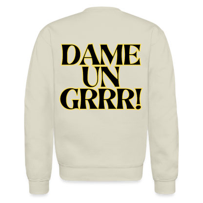 Solo aquí por el Tigre! Crewneck Sweatshirt - Sand