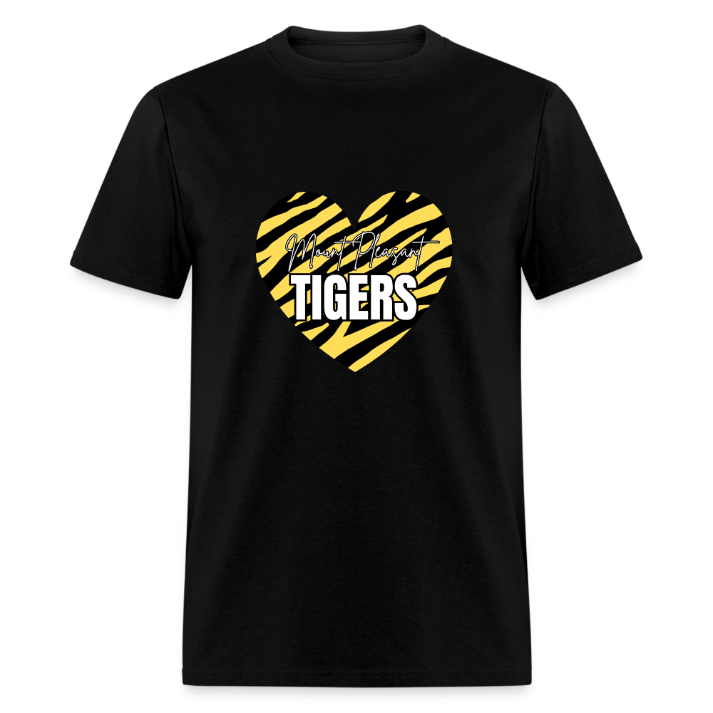 Tiger heart Unisex Classic T-Shirt - black