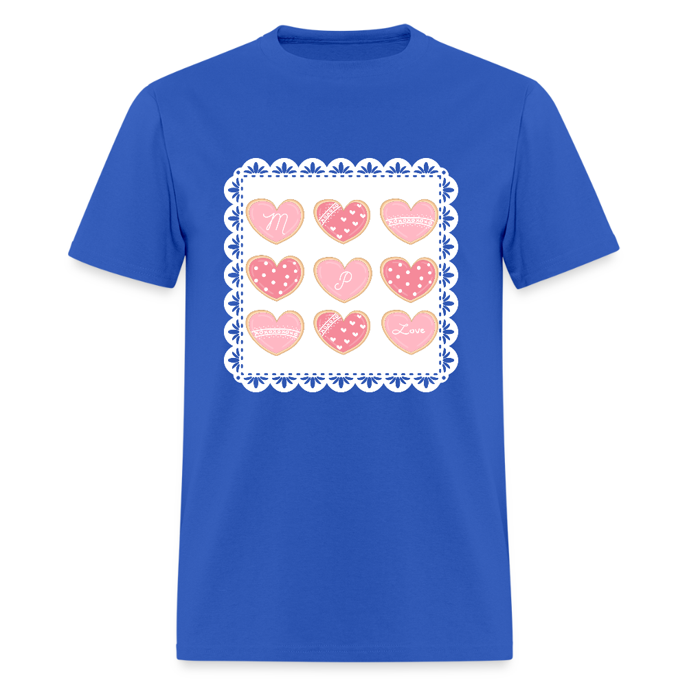 MP LOVE COOKIES- Child Nutrition T-Shirt | GILDAN 5000 - royal blue