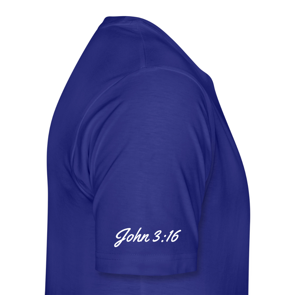 Jesus Gave His Life for Me and You! Premium Adult T-Shirt - royal blue