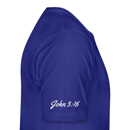 Jesus Gave His Life for Me and You! Premium Adult T-Shirt - royal blue