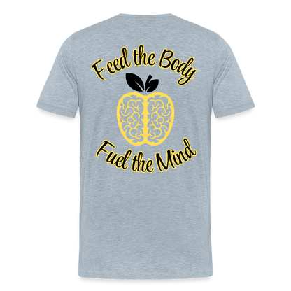 MPISD Brain Food Premium T-Shirt - heather ice blue