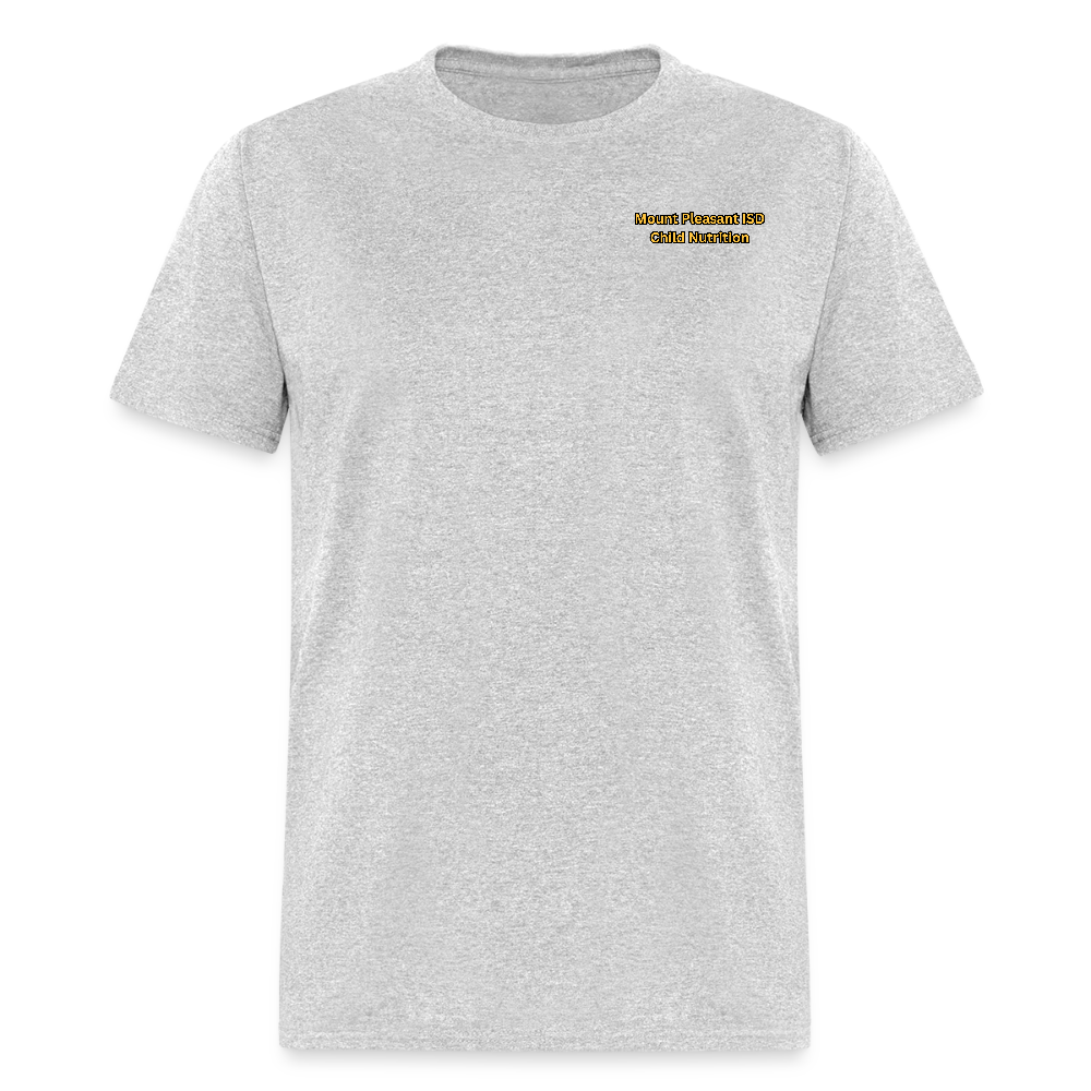 Let's Go Tigers! MPISD Child Nutrition Classic T-Shirt - heather gray