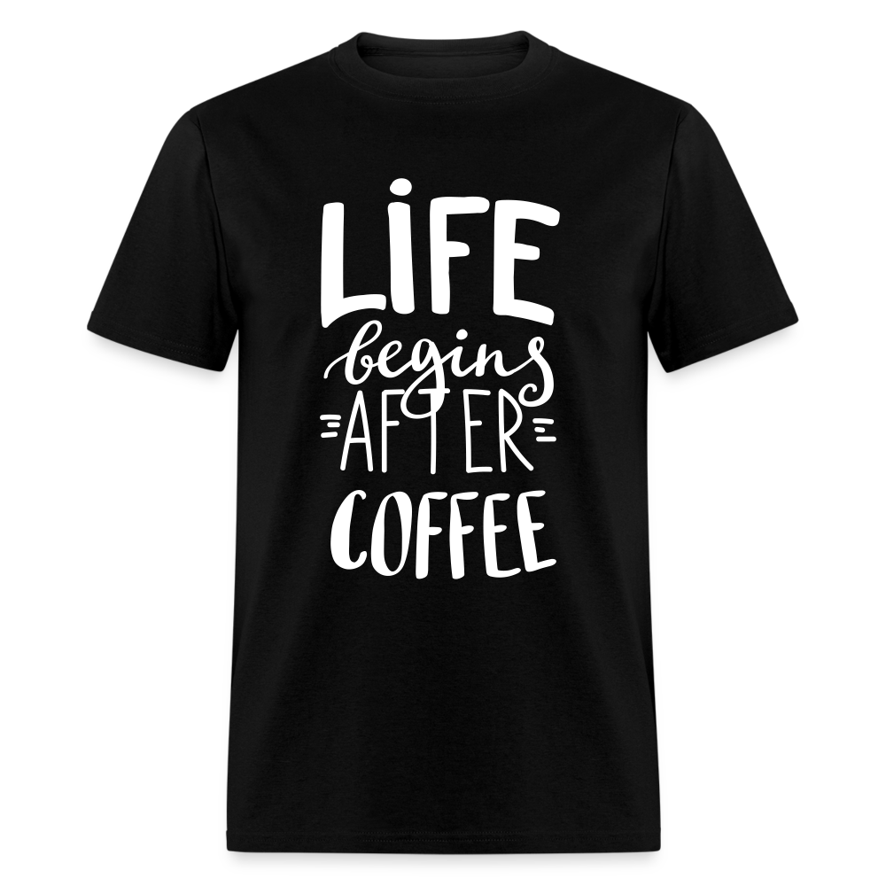 Life after Coffee Classic T-Shirt - black