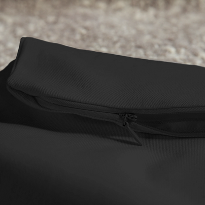 MP Tigers Bleed Black & Gold Throw Pillow Cover 18” x 18” - black