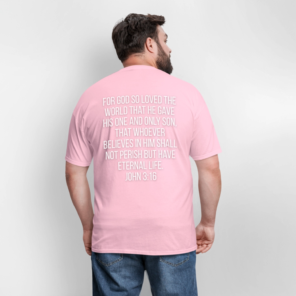John 3:16 Classic T-Shirt - pink