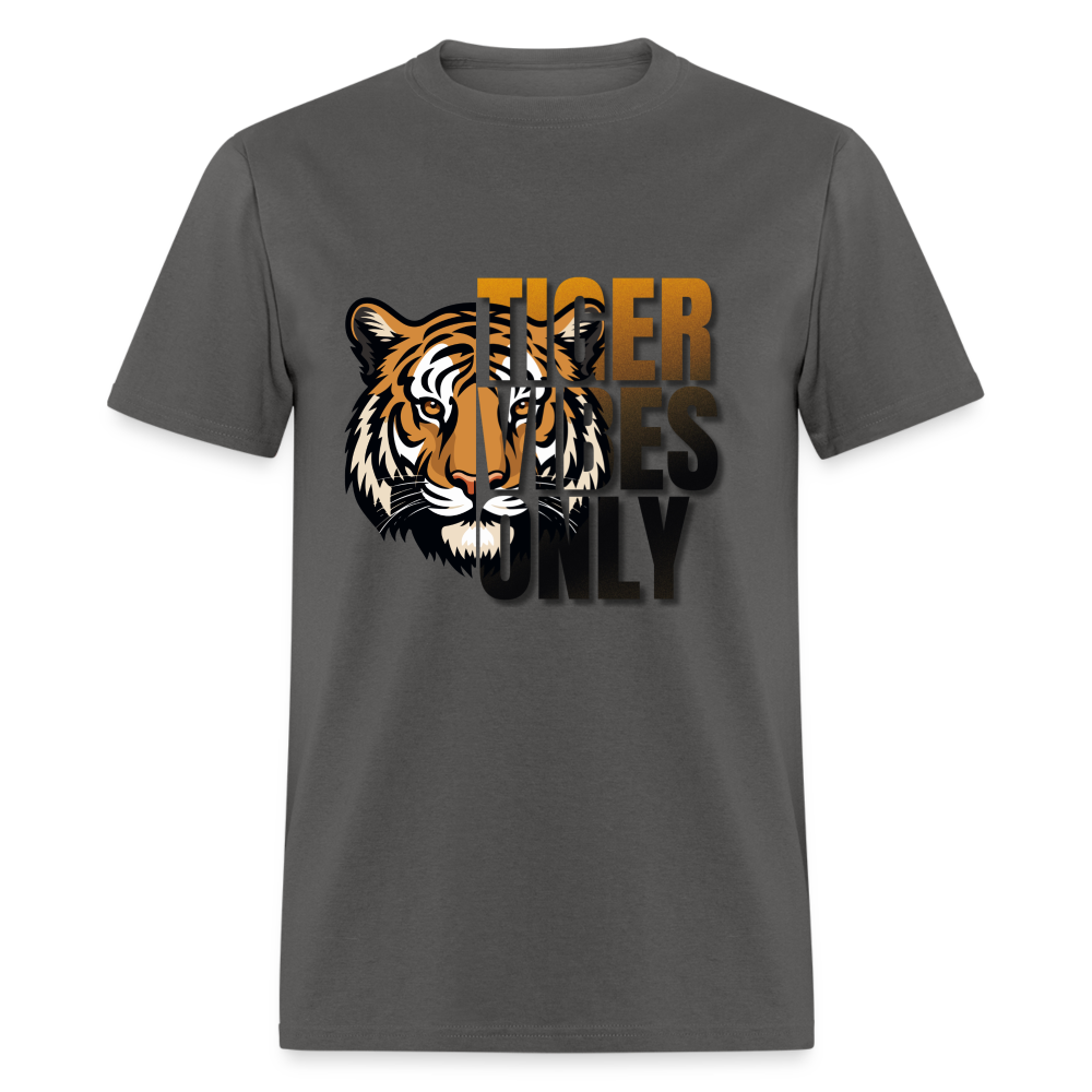 Customizable TVO: Tiger Vibes Only Classic T-Shirt - charcoal