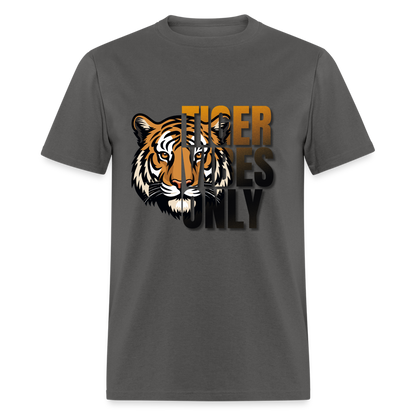 Customizable TVO: Tiger Vibes Only Classic T-Shirt - charcoal