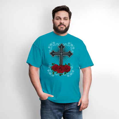John 3:16 Classic T-Shirt - turquoise