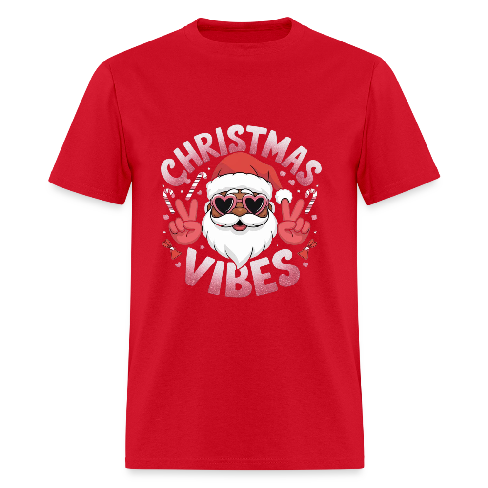 Christmas Vibes Unisex Classic T-Shirt - red