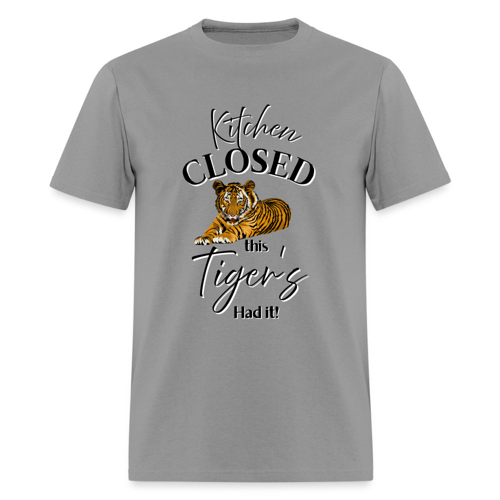 Kitchen Closed Tiger T-Shirt | GILDAN 5000 - rock