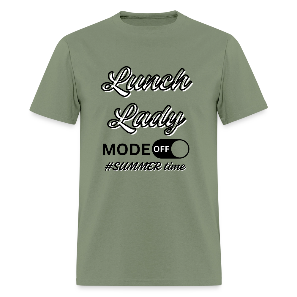 Lunch Lady Mode off T-Shirt | GILDAN 5000 - military green