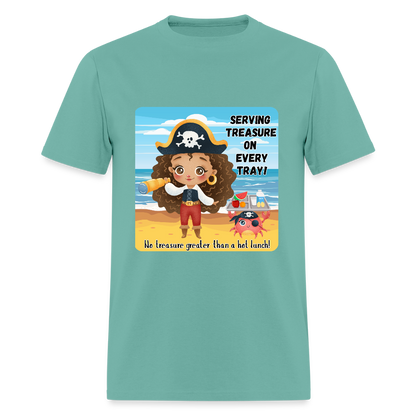 No Greater Treasure than a hot lunch! Classic T-Shirt - aquatic