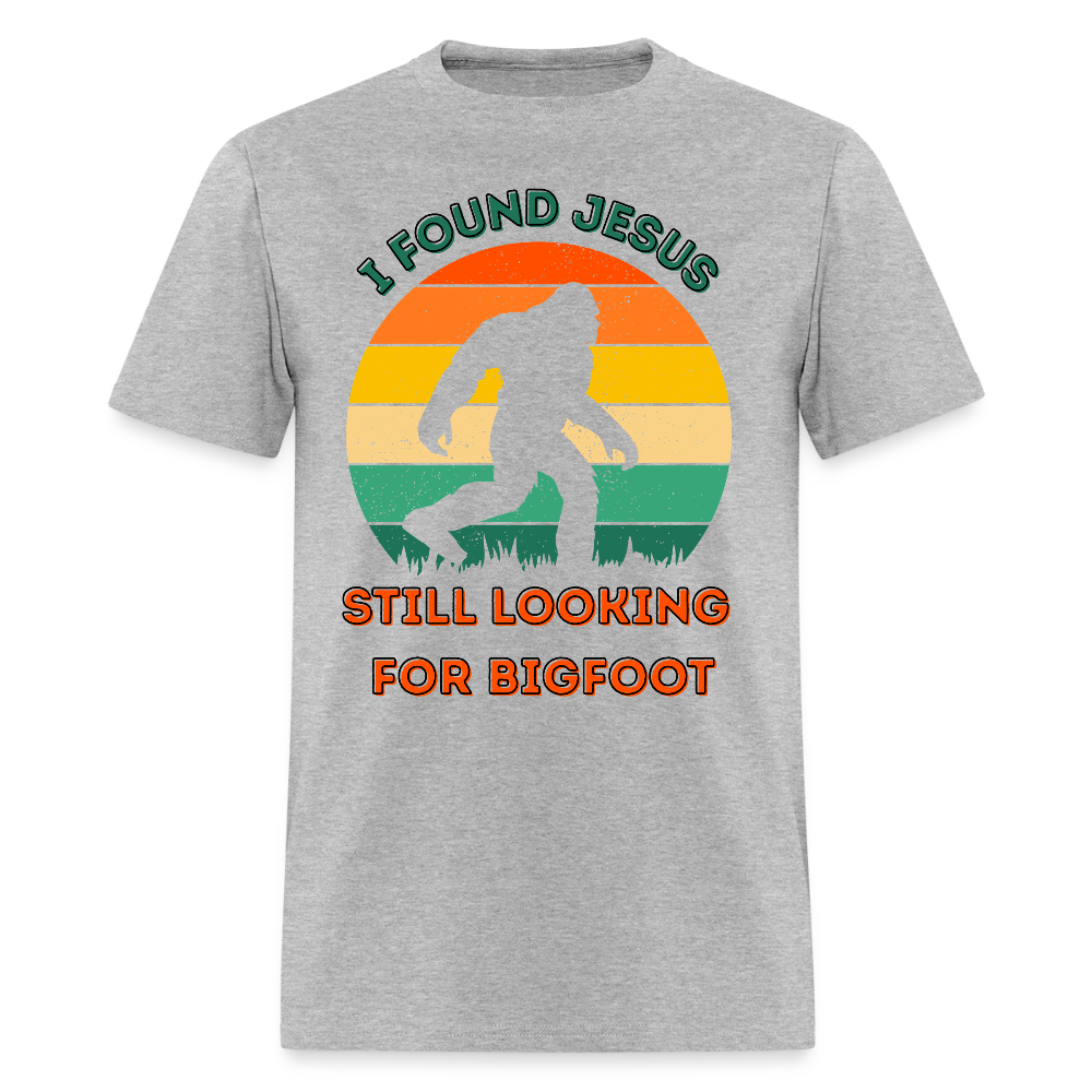 I Found Jesus T-Shirt | GILDAN 5000 - heather gray