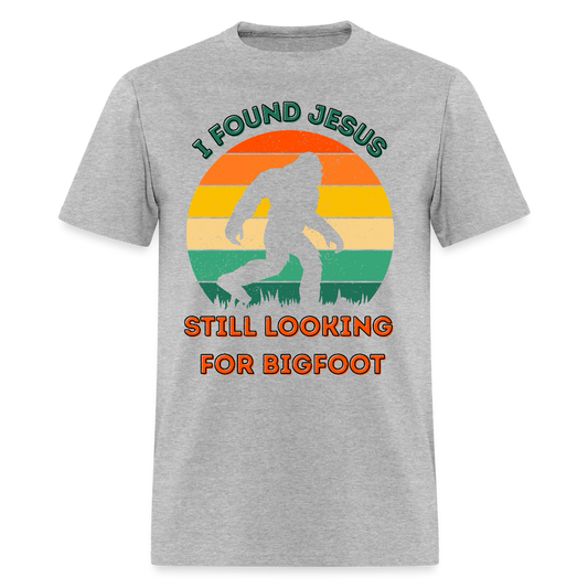 I Found Jesus T-Shirt | GILDAN 5000 - heather gray
