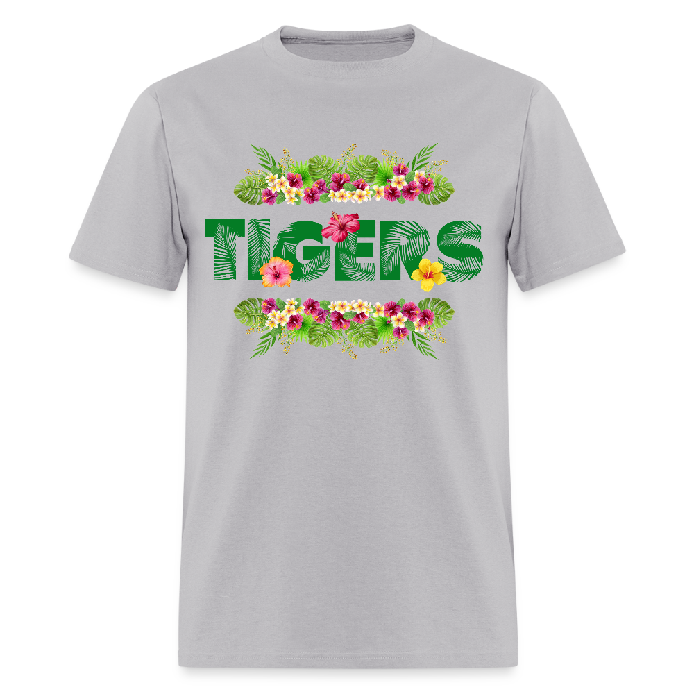 Tigers Hawaiian T-Shirt | GILDAN 5000 - gravel 