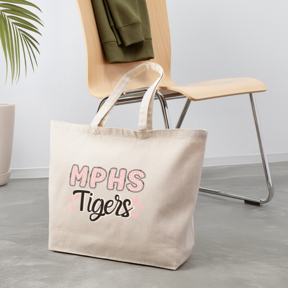 MPHS Fueling the Grr in our Tigers! Eco-Friendly Cotton Tote - natural