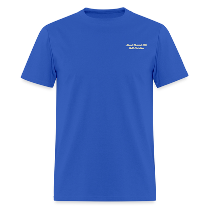 Peace Love Snacks Tigers T-Shirt | GILDAN 5000 - royal blue