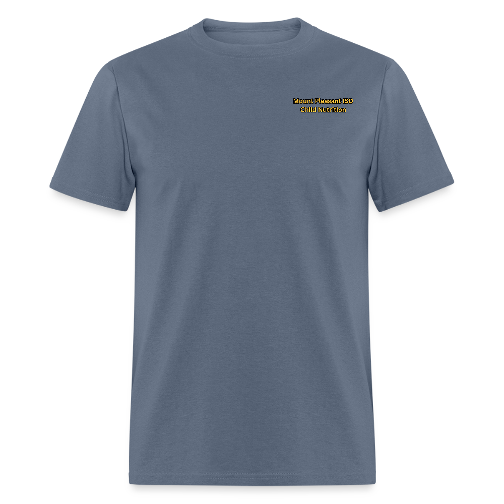 Let's Go Tigers! MPISD Child Nutrition Classic T-Shirt - denim
