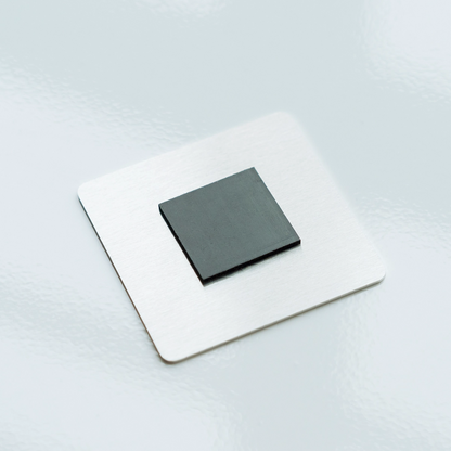 Loraine's Website Square Magnet - white